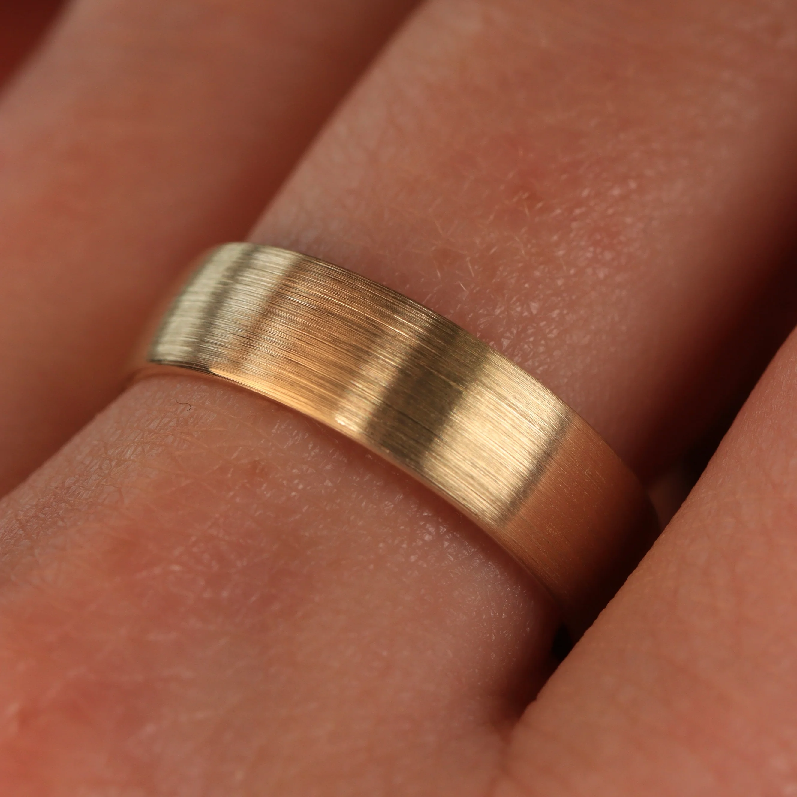 Arlo - Light Court Polished Wedding Ring - Made-to-Order - Image 3